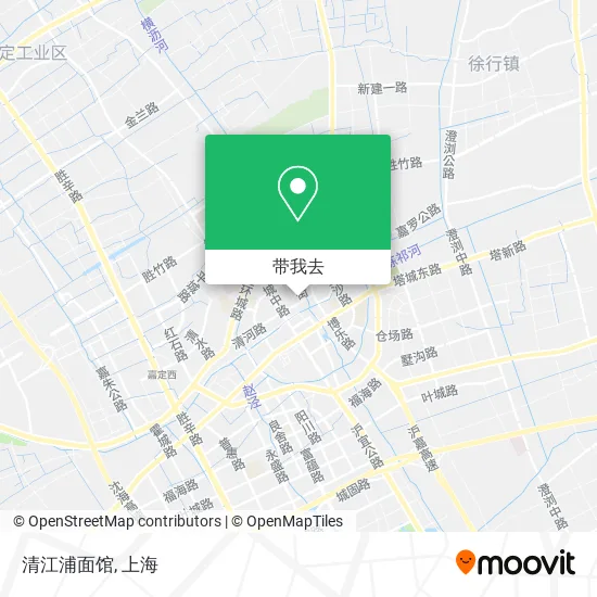 清江浦面馆地图