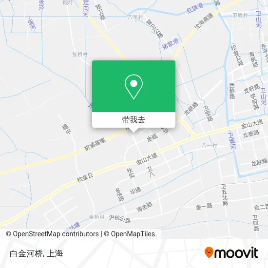 白金河桥地图