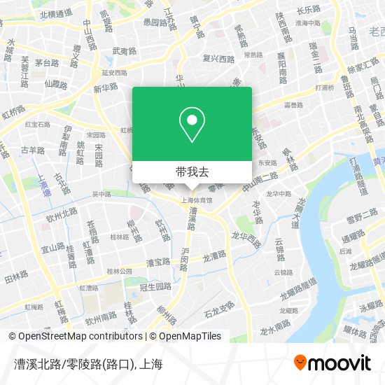 漕溪北路/零陵路(路口)地图