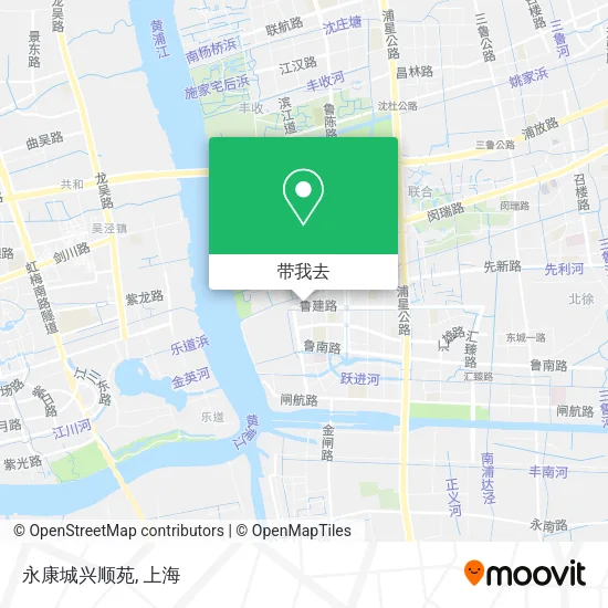 永康城兴顺苑地图