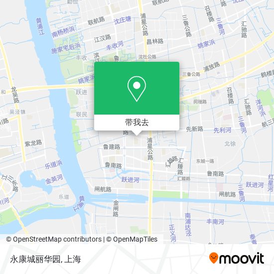 永康城丽华园地图