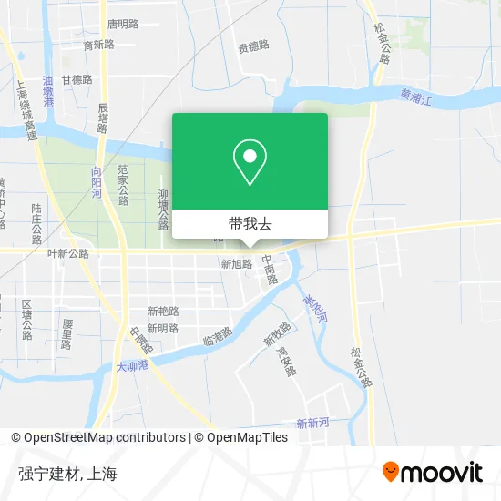 强宁建材地图