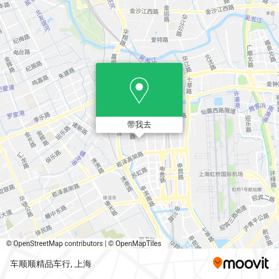 车顺顺精品车行地图
