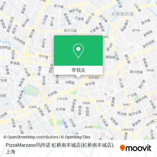 PizzaMarzano玛尚诺 虹桥南丰城店地图