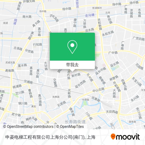 申菱电梯工程有限公司上海分公司(南门)地图