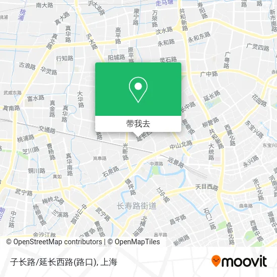 子长路/延长西路(路口)地图