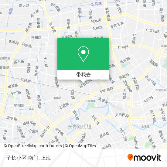 子长小区-南门地图