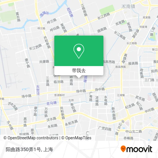 阳曲路350弄1号地图