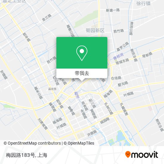 梅园路183号地图