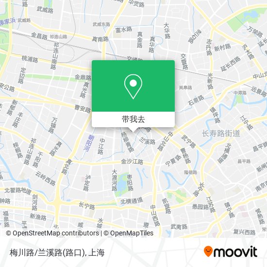 梅川路/兰溪路(路口)地图