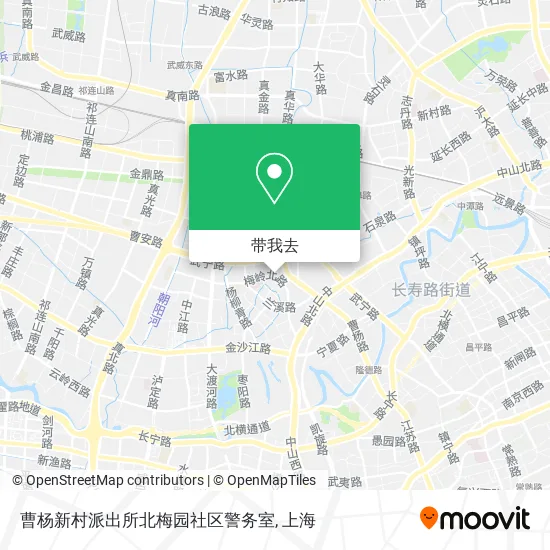 曹杨新村派出所北梅园社区警务室地图