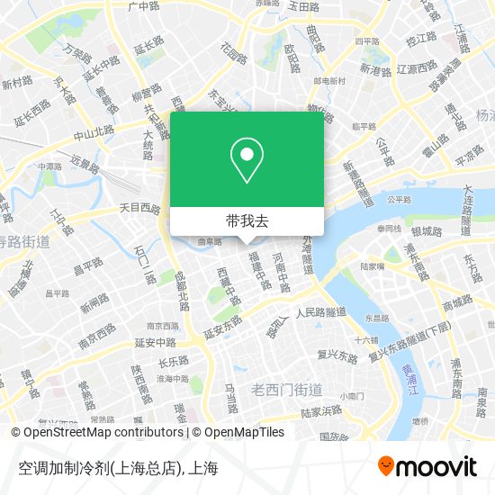 空调加制冷剂(上海总店)地图