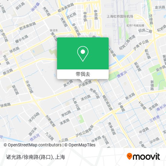 诸光路/徐南路(路口)地图