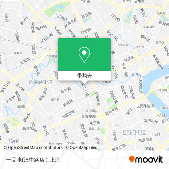 一品张(汉中路店 )地图