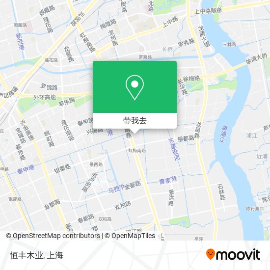 恒丰木业地图