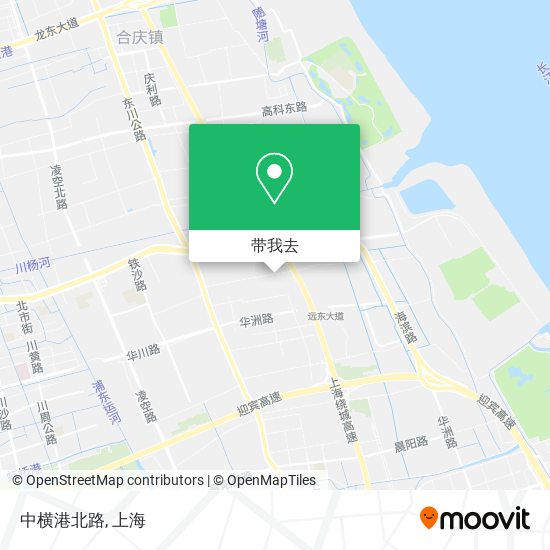 中横港北路地图