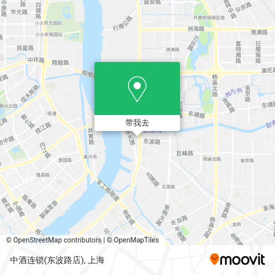 中酒连锁(东波路店)地图