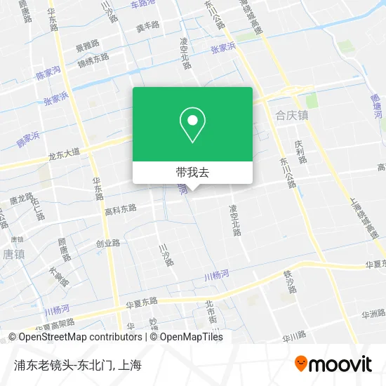 浦东老镜头-东北门地图