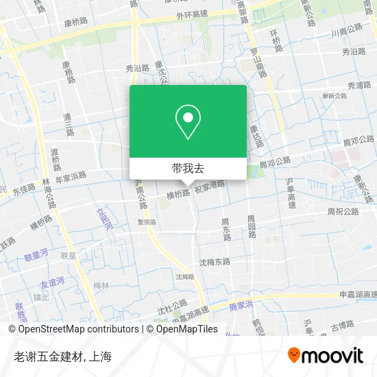 老谢五金建材地图