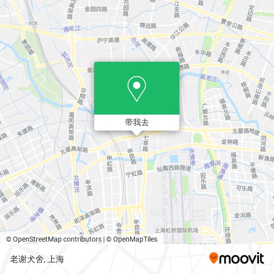 老谢犬舍地图