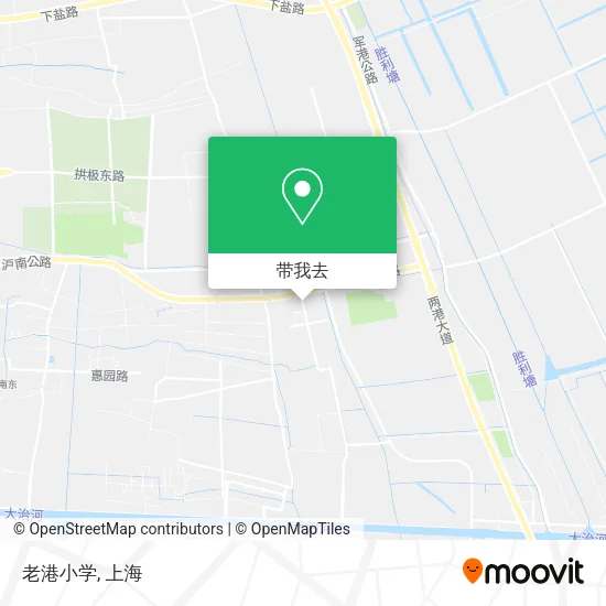 老港小学地图