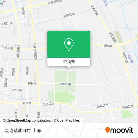 老港镇成日村地图