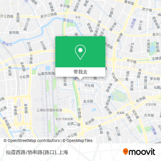 仙霞西路/协和路(路口)地图