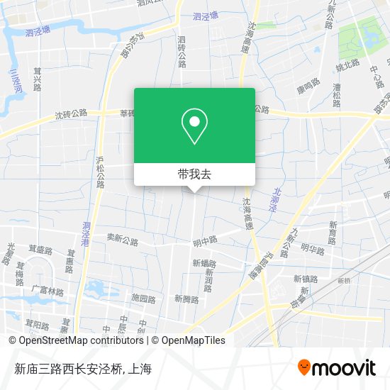 新庙三路西长安泾桥地图