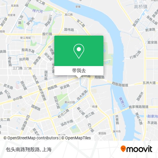 包头南路翔殷路地图