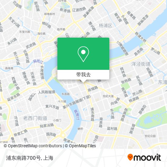 浦东南路700号地图
