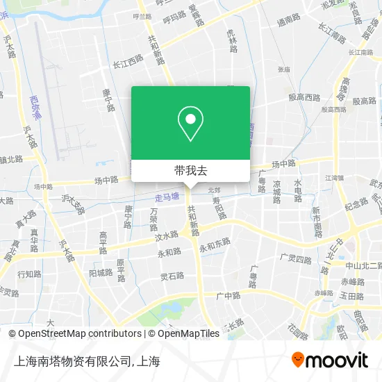 上海南塔物资有限公司地图