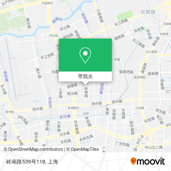 岭南路539号118地图