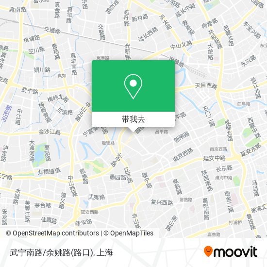 武宁南路/余姚路(路口)地图