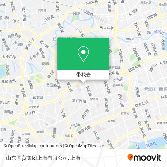 山东国贸集团上海有限公司地图