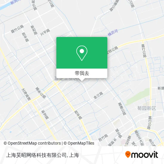 上海昊昭网络科技有限公司地图
