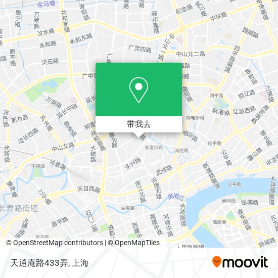 天通庵路433弄地图
