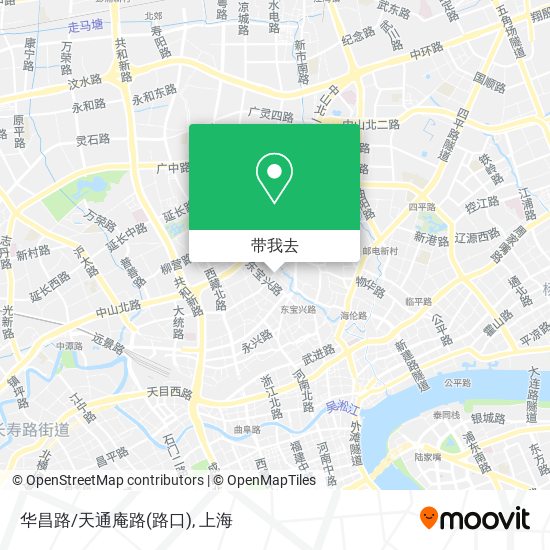 华昌路/天通庵路(路口)地图