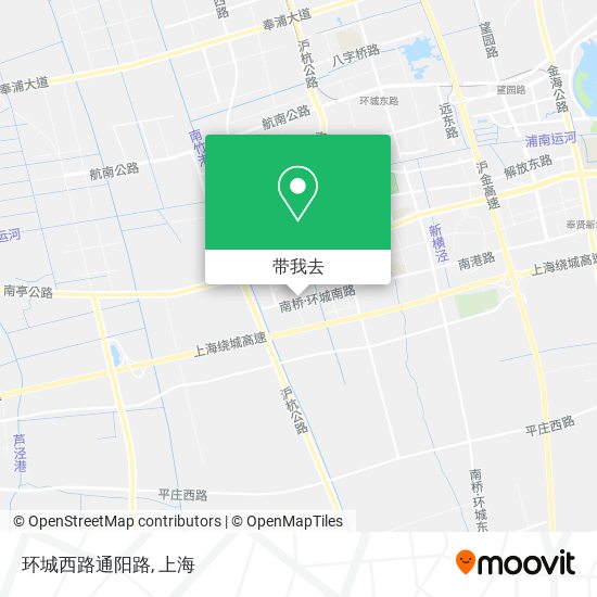 环城西路通阳路地图