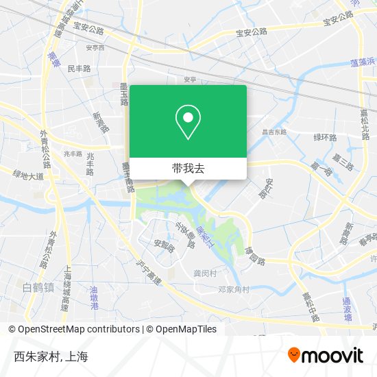 西朱家村地图