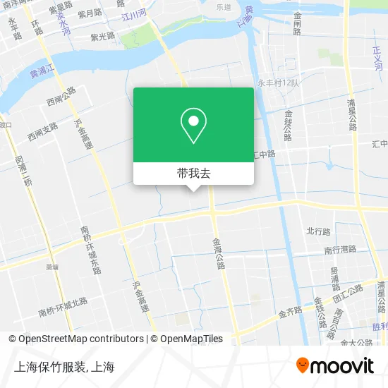 上海保竹服装地图