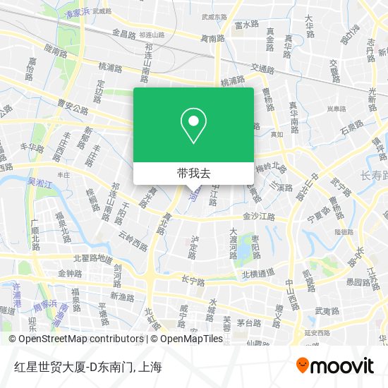 红星世贸大厦-D东南门地图