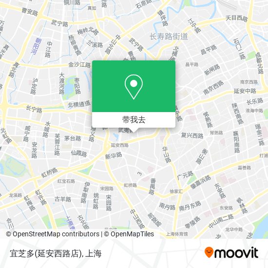 宜芝多(延安西路店)地图