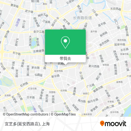 宜芝多(延安西路店)地图