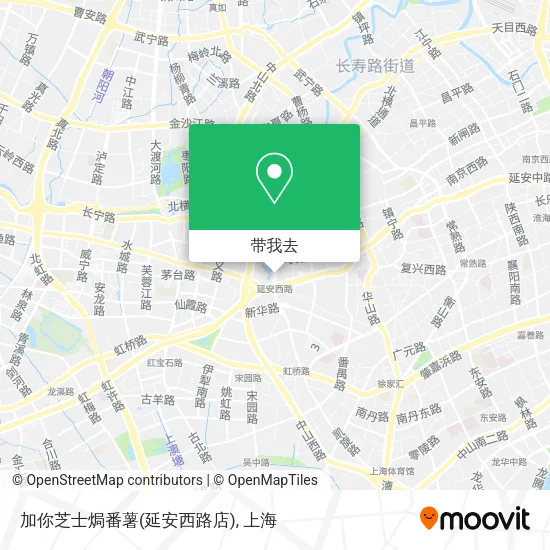 加你芝士焗番薯(延安西路店)地图