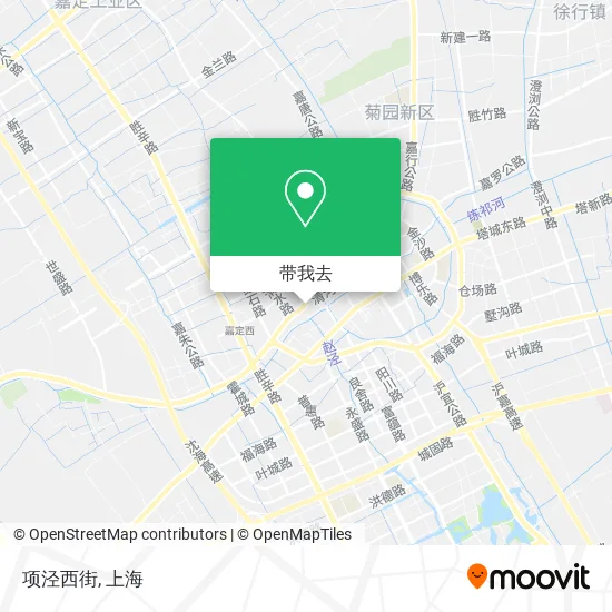 项泾西街地图