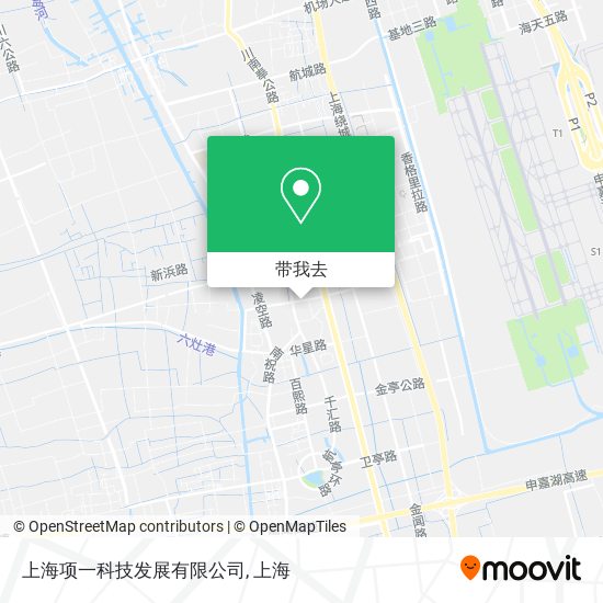 上海项一科技发展有限公司地图