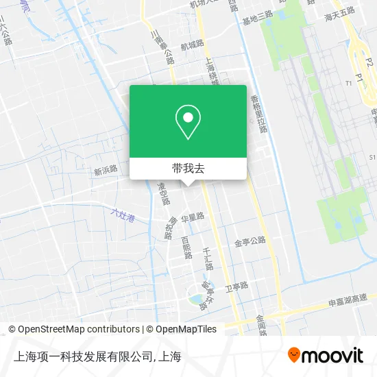 上海项一科技发展有限公司地图