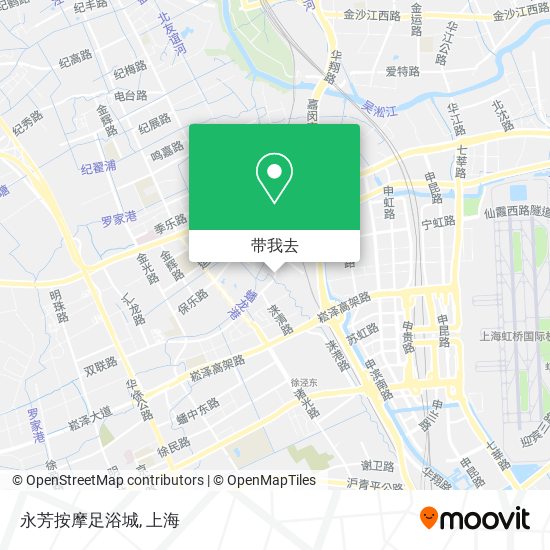 永芳按摩足浴城地图