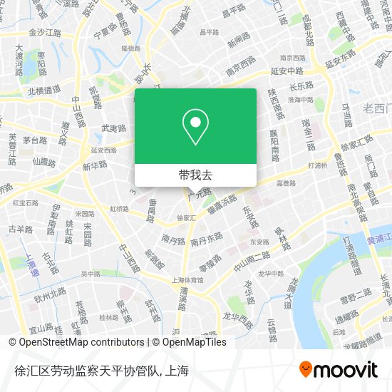 徐汇区劳动监察天平协管队地图