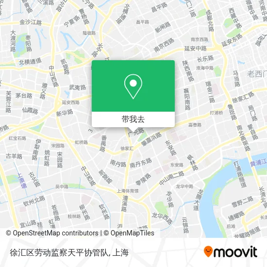 徐汇区劳动监察天平协管队地图